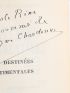 CHARDONNE : Les Destinées sentimentales - Signed book, First edition - Edition-Originale.com