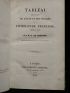 CHENIER : Tableau historique de l'état et des progrès de la littérature française depuis 1789 - Edition-Originale.com
