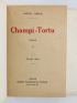 CHERAU : Champi-Tortu - Signed book - Edition-Originale.com