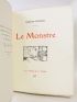CHERAU : Le monstre - Libro autografato, Prima edizione - Edition-Originale.com