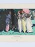 CHERUIT : L'Indiscrète. Robes de garden-party de Chéruit (pl.59, La Gazette du Bon ton, 1914 n°6) - Erste Ausgabe - Edition-Originale.com