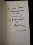 CHESSEX : Comme l'os - Libro autografato, Prima edizione - Edition-Originale.com