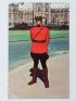 CHEVALIER : Carte postale photographique dédicacée à Alice Rim représentant un policier de la garde royale montée canadienne - Signed book, First edition - Edition-Originale.com