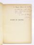 CIORAN : Joseph de Maistre, textes choisis et présentés par E.M. Cioran - Autographe, Edition Originale - Edition-Originale.com