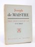 CIORAN : Joseph de Maistre, textes choisis et présentés par E.M. Cioran - Signiert, Erste Ausgabe - Edition-Originale.com