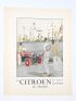 La Citroën et les sports. Le Tennis (Publicité, La Gazette du Bon ton, 1922 n°6) - Edition Originale - Edition-Originale.com