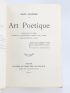 CLAUDEL : Art poétique - Signiert, Erste Ausgabe - Edition-Originale.com