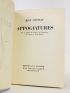 COCTEAU : Appogiatures  - First edition - Edition-Originale.com