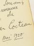 COCTEAU : Le cap de Bonne-Espérance - Prima edizione - Edition-Originale.com