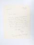 COCTEAU : Lettre autographe signée à Roger Nimier à propos d'un dessin qu'il lui a envoyé pour illustrer l'un de ses ouvrages - Libro autografato, Prima edizione - Edition-Originale.com