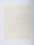 COCTEAU : Lettre autographe signée adressée à son ami Carlo Rim à propos du festival de Cannes 1954 dont Jean Cocteau présida le jury : 