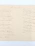 COLET : Manuscrit autographe : « Le Vrai Beau », un poème d'amour contrarié de Louise Colet à Gustave Flaubert avec un vers inédit - Libro autografato, Prima edizione - Edition-Originale.com
