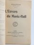 COLETTE : L'envers du music-hall - Autographe, Edition Originale - Edition-Originale.com