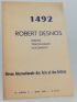 COLLECTIF : 1492 Revue internationale des arts et des lettres N° spécial 3 : Robert Desnos - Prima edizione - Edition-Originale.com