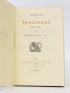 COLLECTIF : Almanach des traditions populaires. Troisième année - Prima edizione - Edition-Originale.com