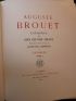 COLLECTIF : Auguste Brouet. Catalogue de son oeuvre gravé précédé d'une étude de Gustave Geffroy - Edition Originale - Edition-Originale.com