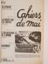 COLLECTIF : Cahiers de Mai N°15 - Edition Originale - Edition-Originale.com