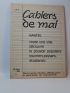 COLLECTIF : Cahiers de Mai N°1 - Edition Originale - Edition-Originale.com