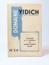 COLLECTIF : Domaine Yidich. Revue de littérature juive N°3 & 4 - Erste Ausgabe - Edition-Originale.com