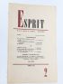 COLLECTIF : Esprit N°2 de la 18ème année - First edition - Edition-Originale.com