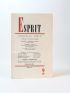 COLLECTIF : Esprit. Nouvelle série N°2 de la 35ème année - First edition - Edition-Originale.com