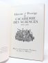 COLLECTIF : Histoire et prestige de l'Académie des sciences 1666-1966 - First edition - Edition-Originale.com