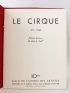 COLLECTIF : Le cirque vu par Paul Colin - Erste Ausgabe - Edition-Originale.com