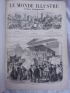 COLLECTIF : Le Monde illustré, journal hebdomadaire. Tome XXVI,  premier semestre complet 1870. Du n°664 du 1er janvier 1870 au n°688 du 18 juin 1870 - Erste Ausgabe - Edition-Originale.com