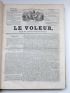 COLLECTIF : Le Voleur, gazette des journaux français et étrangers.  (1837, 2e semestre) - Prima edizione - Edition-Originale.com