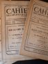 COLLECTIF : Les Cahiers des Droits de l'Homme. 34e année - du n°15 du 20 mai 1934 au n°33 du 30 décembre 1934 - Erste Ausgabe - Edition-Originale.com