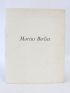 COLLECTIF : Marius Berliet l'homme et son oeuvre 1866-1949 - Erste Ausgabe - Edition-Originale.com