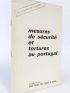 COLLECTIF : Mesures de sécurité et tortures au Portugal - Edition Originale - Edition-Originale.com