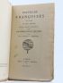 COLLECTIF : Nouvelles françoises en prose du XIVème siècle publiés d'après les manuscrits - Edition-Originale.com