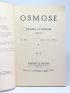 COLLECTIF : Osmose N°5 - Prima edizione - Edition-Originale.com