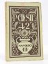 COLLECTIF : Poésie 42 N°III - First edition - Edition-Originale.com