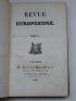 COLLECTIF : Revue Européenne, par les rédacteurs du Correspondant.  (1831, 2 tomes) - Erste Ausgabe - Edition-Originale.com