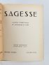 COLLECTIF : Sagesse, Cahiers de Littérature et d'Art N°11 - First edition - Edition-Originale.com