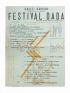 DADA : [Affiche Dada] Tract Dada - Festival Dada à la Salle Gaveau, mercredi 26 mai 1920 - Prima edizione - Edition-Originale.com