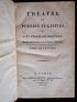 COLLIN D'HARLEVILLE : Théatre et poésie fugitives - Edition Originale - Edition-Originale.com