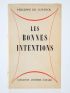 CONINCK : Les Bonnes Intentions - Signed book, First edition - Edition-Originale.com
