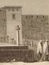 DESCRIPTION DE L'EGYPTE.  Alexandrie. Vue de la place des tombeaux, Vue des terrasses d'une partie de la ville. (ETAT MODERNE, volume II, planche 95) - Prima edizione - Edition-Originale.com
