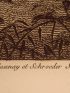 DESCRIPTION DE L'EGYPTE.  Arts et métiers. Charrue, Machine à battre les grains. (ETAT MODERNE, volume II, planche VIII) - Edition Originale - Edition-Originale.com