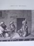 DESCRIPTION DE L'EGYPTE - Arts et métiers - Le Faiseur de tuyaux de pipe, Le Pileur de tabac (ETAT MODERNE, volume II, planche XXVII) - Edition Originale - Edition-Originale.com