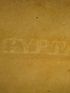 DESCRIPTION DE L'EGYPTE.  Arts et métiers. Le Teinturier, Le Cordier. (ETAT MODERNE, volume II, planche XVI) - Prima edizione - Edition-Originale.com