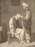 DESCRIPTION DE L'EGYPTE.  Arts et métiers. L'émouleur, Le Barbier. (ETAT MODERNE, volume II, planche XXV) - Edition Originale - Edition-Originale.com