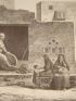 DESCRIPTION DE L'EGYPTE.  Arts et métiers. L'émouleur, Le Barbier. (ETAT MODERNE, volume II, planche XXV) - Edition Originale - Edition-Originale.com