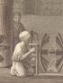 DESCRIPTION DE L'EGYPTE.  Arts et métiers. Vue intérieure de l'atelier du tisserand. (ETAT MODERNE, volume II, planche XIII) - Prima edizione - Edition-Originale.com