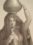 DESCRIPTION DE L'EGYPTE.  Costumes et portraits. Sâys ou palefrenier, Femme du peuple. (ETAT MODERNE, volume II, planche A) - Edition Originale - Edition-Originale.com