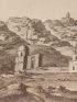 DESCRIPTION DE L'EGYPTE.  Le Kaire [Le Caire]. Vues des tombeaux situés près de Gebel Moqattam & Vue des tombeaux situés près de la porte de Qarâfeh. (ETAT MODERNE, volume I, planche 63) - First edition - Edition-Originale.com