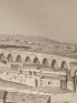 DESCRIPTION DE L'EGYPTE.  Le Kaire [Le Caire]. Vues des tombeaux situés près de Gebel Moqattam & Vue des tombeaux situés près de la porte de Qarâfeh. (ETAT MODERNE, volume I, planche 63) - Erste Ausgabe - Edition-Originale.com